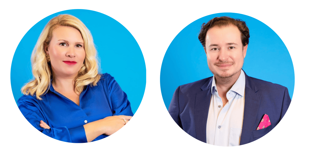 Nina Zeller und Mike Badstübner