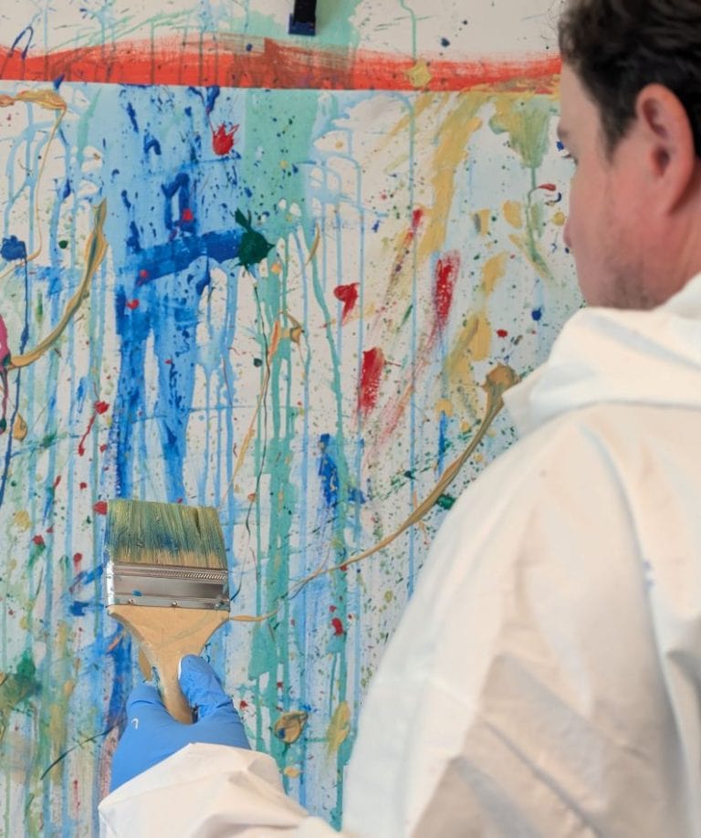 Action Painting Credit Nina Zeller